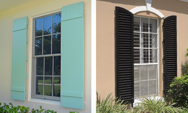 colonial shutters